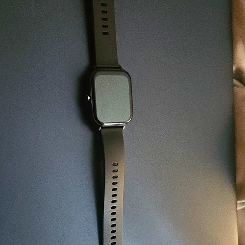 Black 45mm metal smartwatch - 45mm,