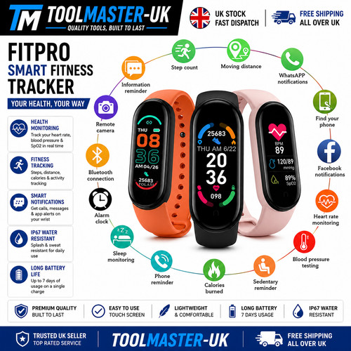Fitness smart watch band - smart,
