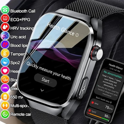 Smart watch men women - men,