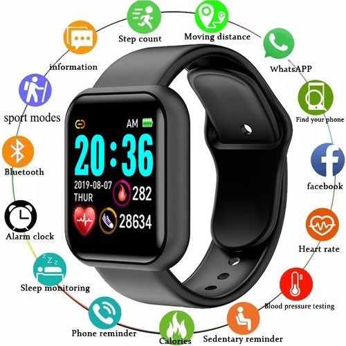 Smart watch men women fitness - watch,