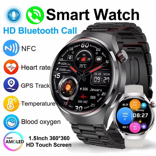 Smart watch men amoled - smart, gps