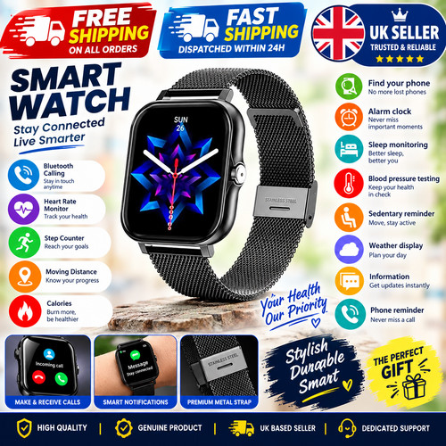 Bluetooth smart watch call - smart,