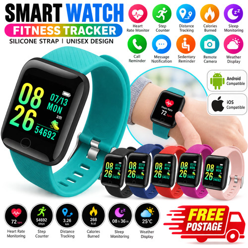 Smart watch fitness tracker - smart,