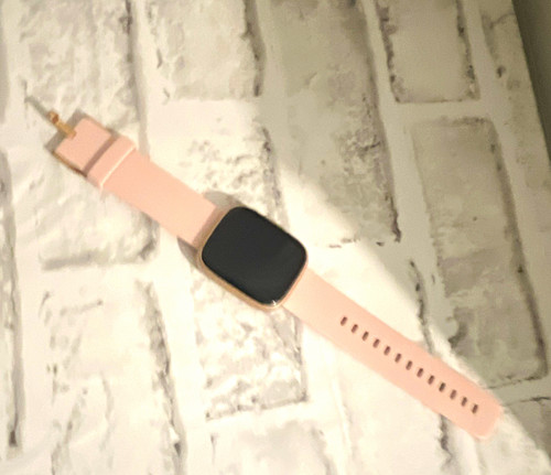Pink smartwatch 40mm gold - smartwatch,